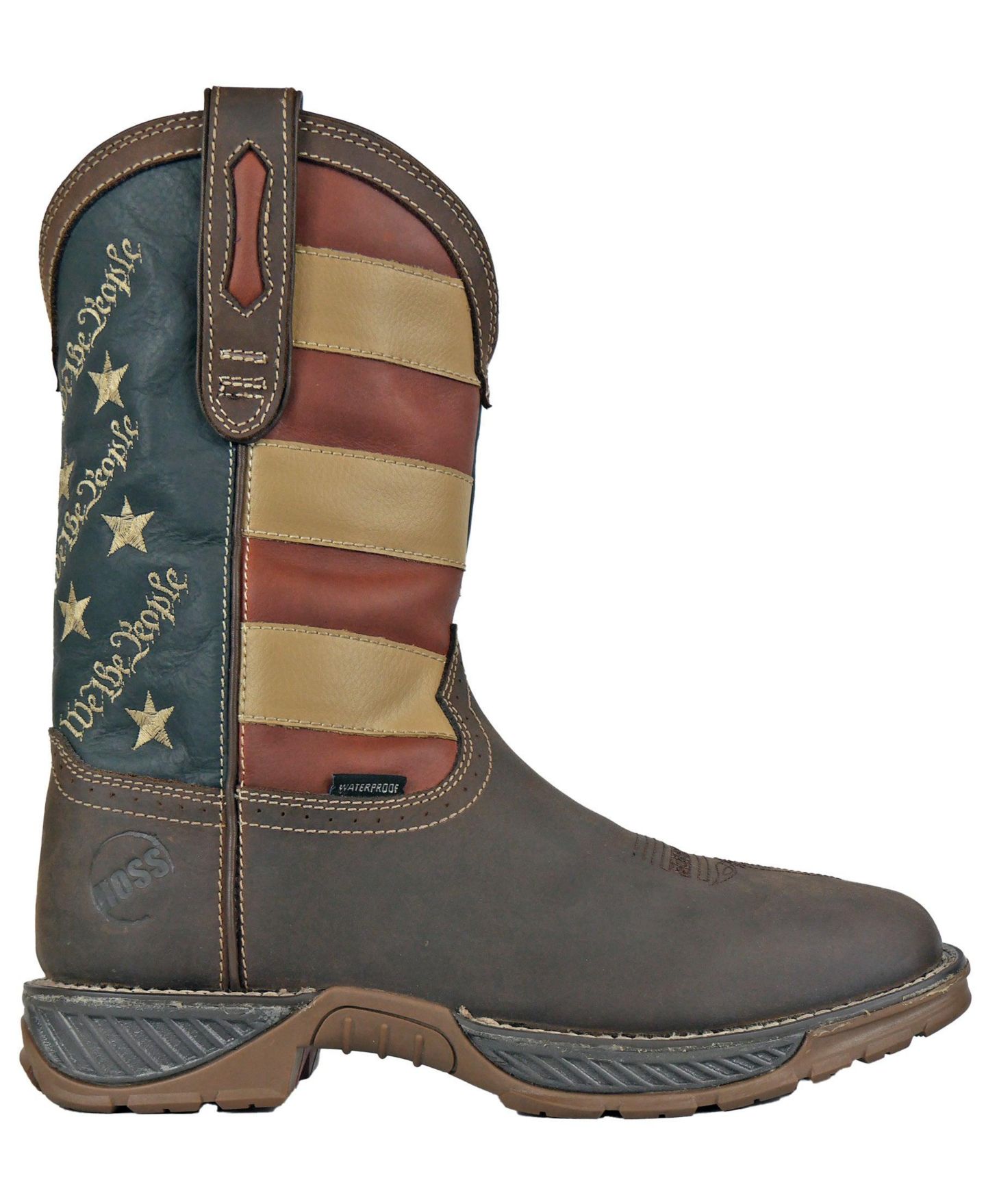 Мужские ботинки Hoss Boot Company We The People Soft Toe Western Work Boot, цвет: Коричневый — фото 2