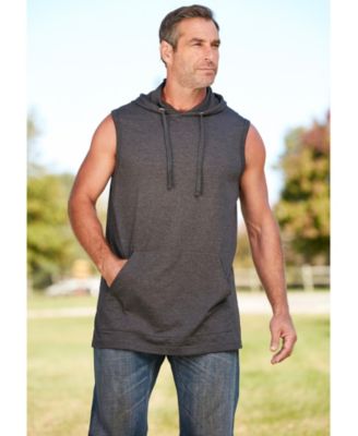 Big & Tall Lightweight Muscle Hoodie Tee