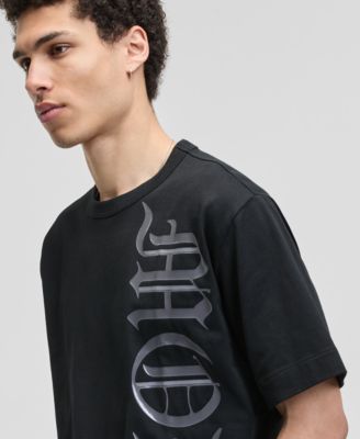 Men's Cotton Metallic-Graphic Relaxed T-Shirt