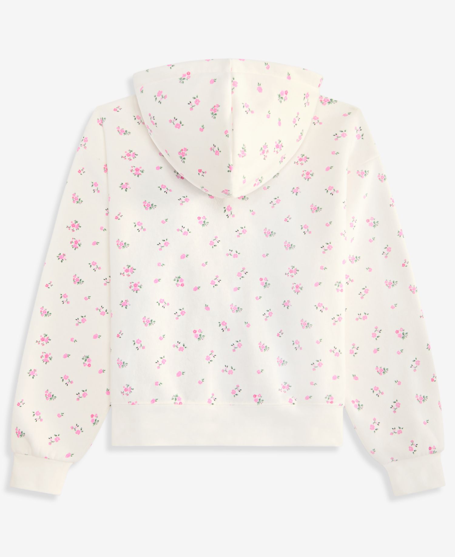 Girls 7-16 Printed Zip Hoodie