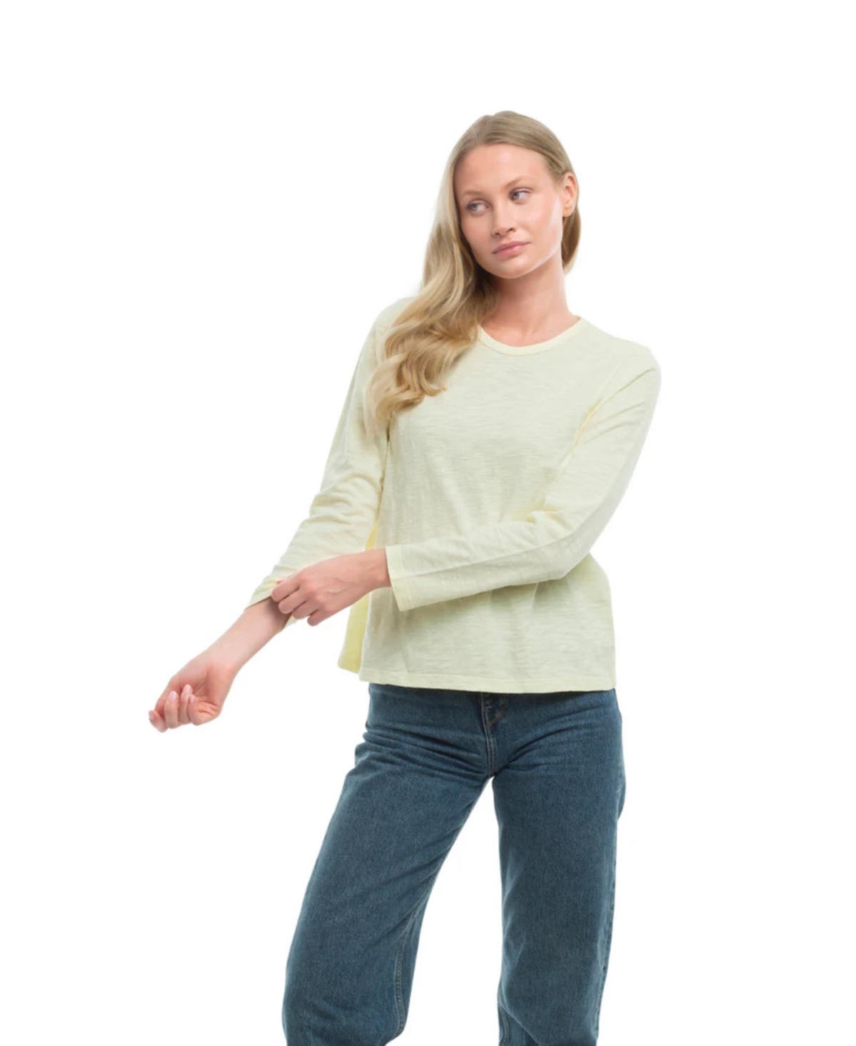 Wilt Clothing Women's Baby Fit Long Sleeve Tee