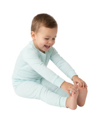 Toddler Boys Cloud Stripe Pajama Set