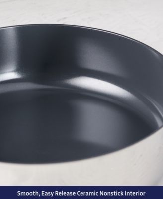 Utsava Tri-Ply Clad Stainless Steel 5-Quart Covered Casserole