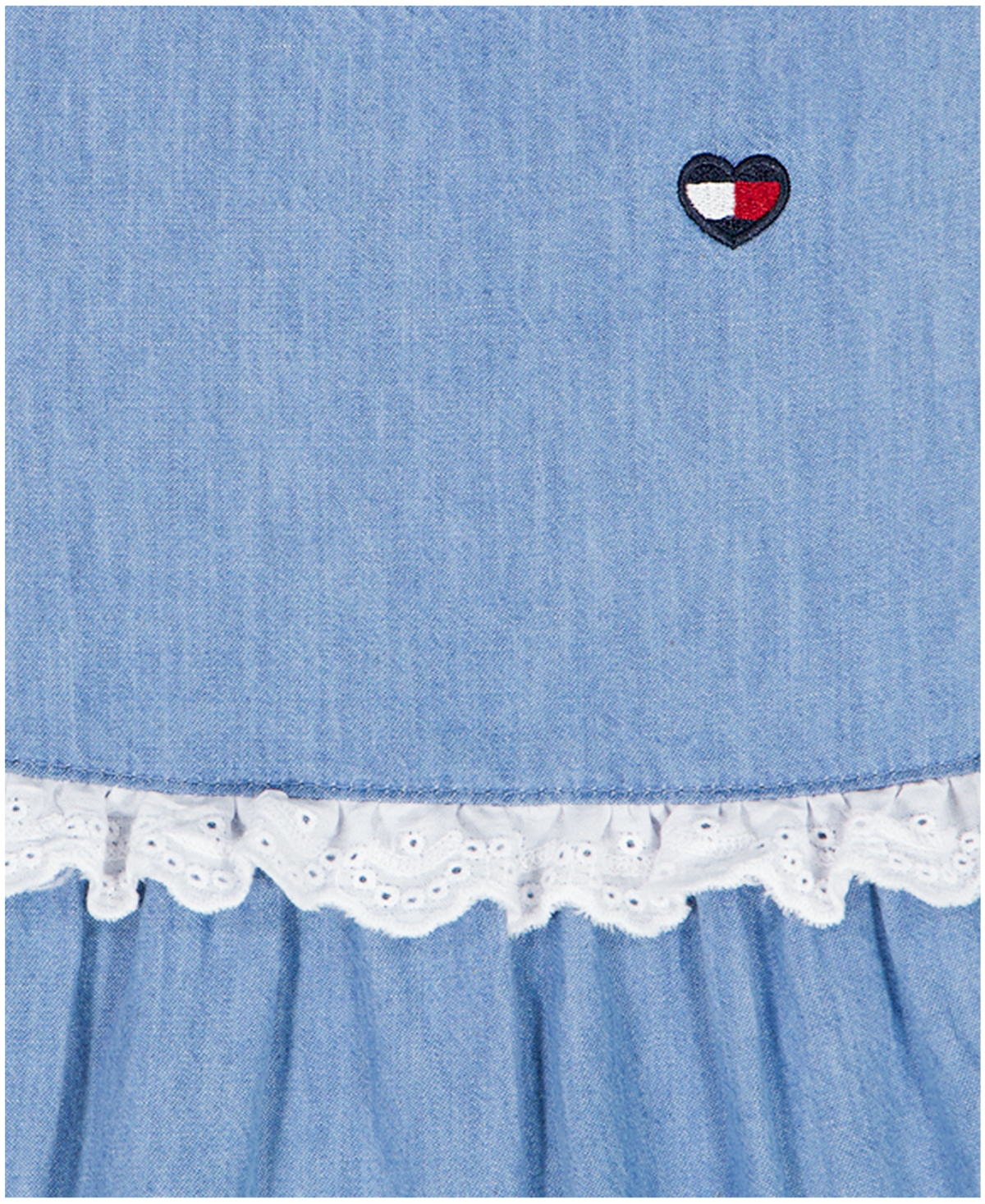 Tommy Hilfiger Girls' 4-6X Denim A-line Dress