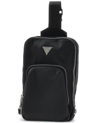 Men's Berna Logo Detail Crossover Bag