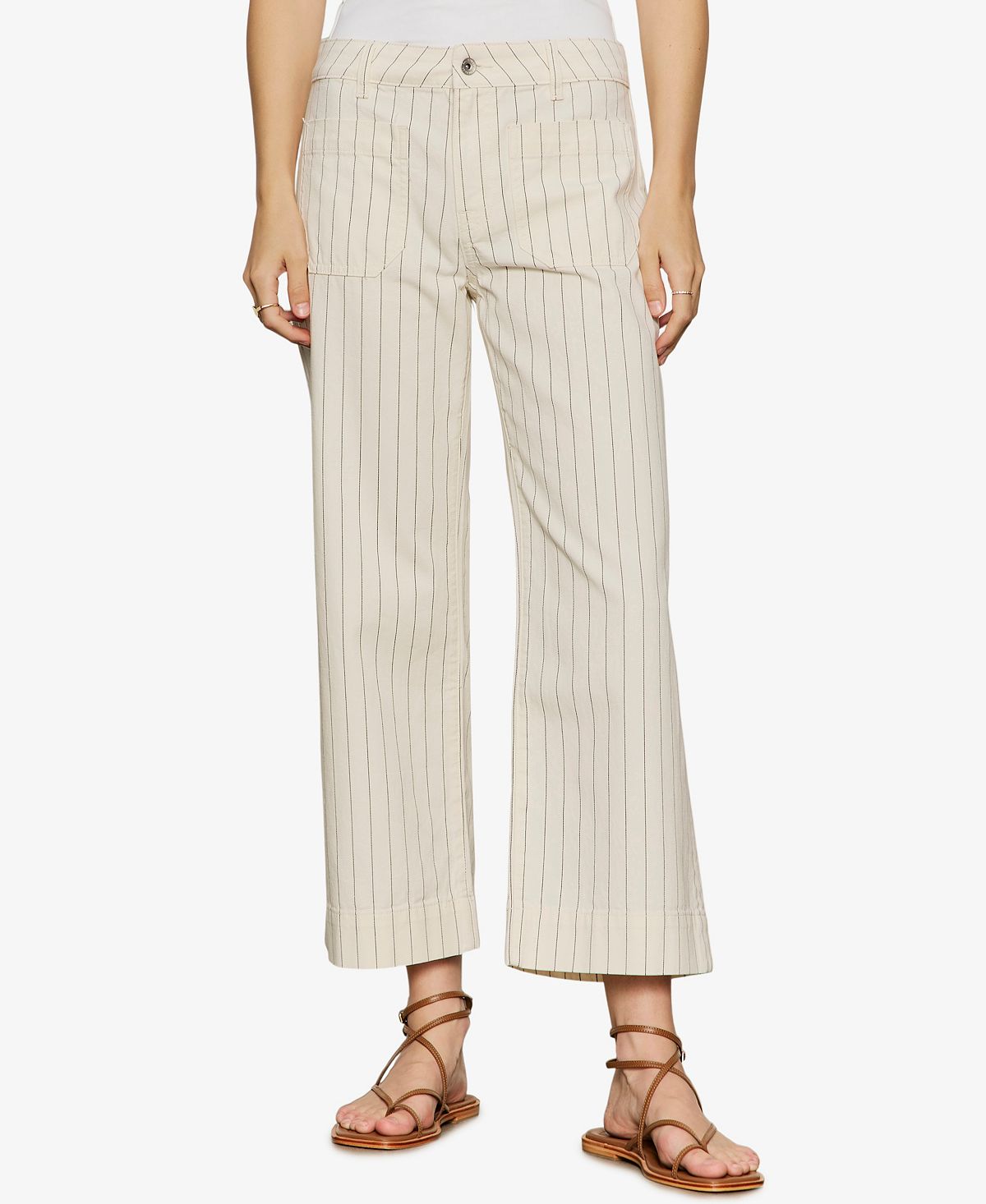 Sanctuary Women's Mid-Rise Wide-Leg Pants view 1 — MAYCSS fashion products