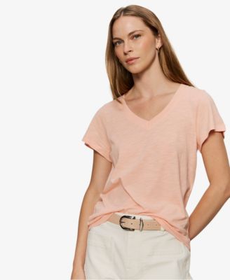 Petite Soft V-Neck T-Shirt