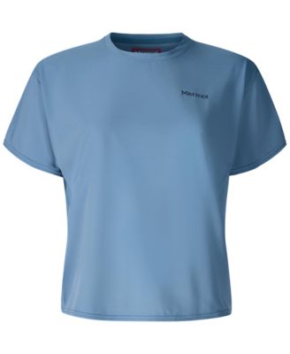 Women's Air Exchange UPF 50 Crew Short Sleeve Ribbed Collar T-Shirts