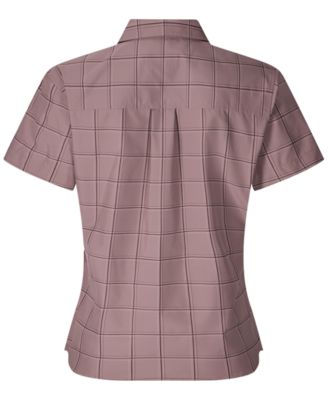 Women's Air Exchange UPF 40 Novelty Short Sleeve Camp Collar Shirt