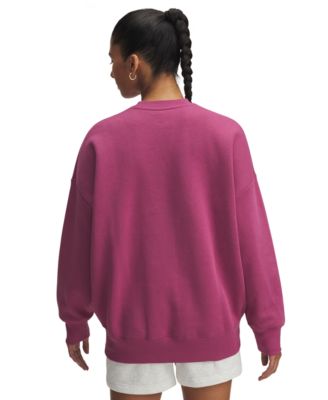 Women's Rival Fleece Oversized Varsity Sweatshirt