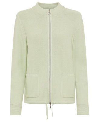 Women's Zip Front Mock Cardigan
