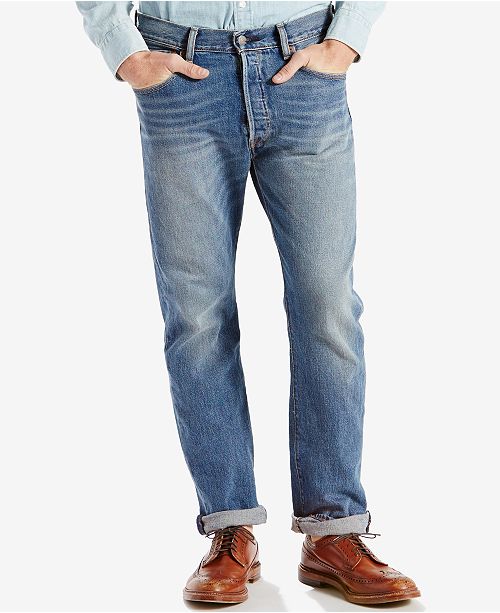 Levi S Men S 501 Original Fit Stretch Jeans Reviews Jeans