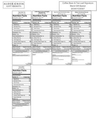 Coffee Bean Tea Leaf Signature Blend Gift Basket, 10 Piece