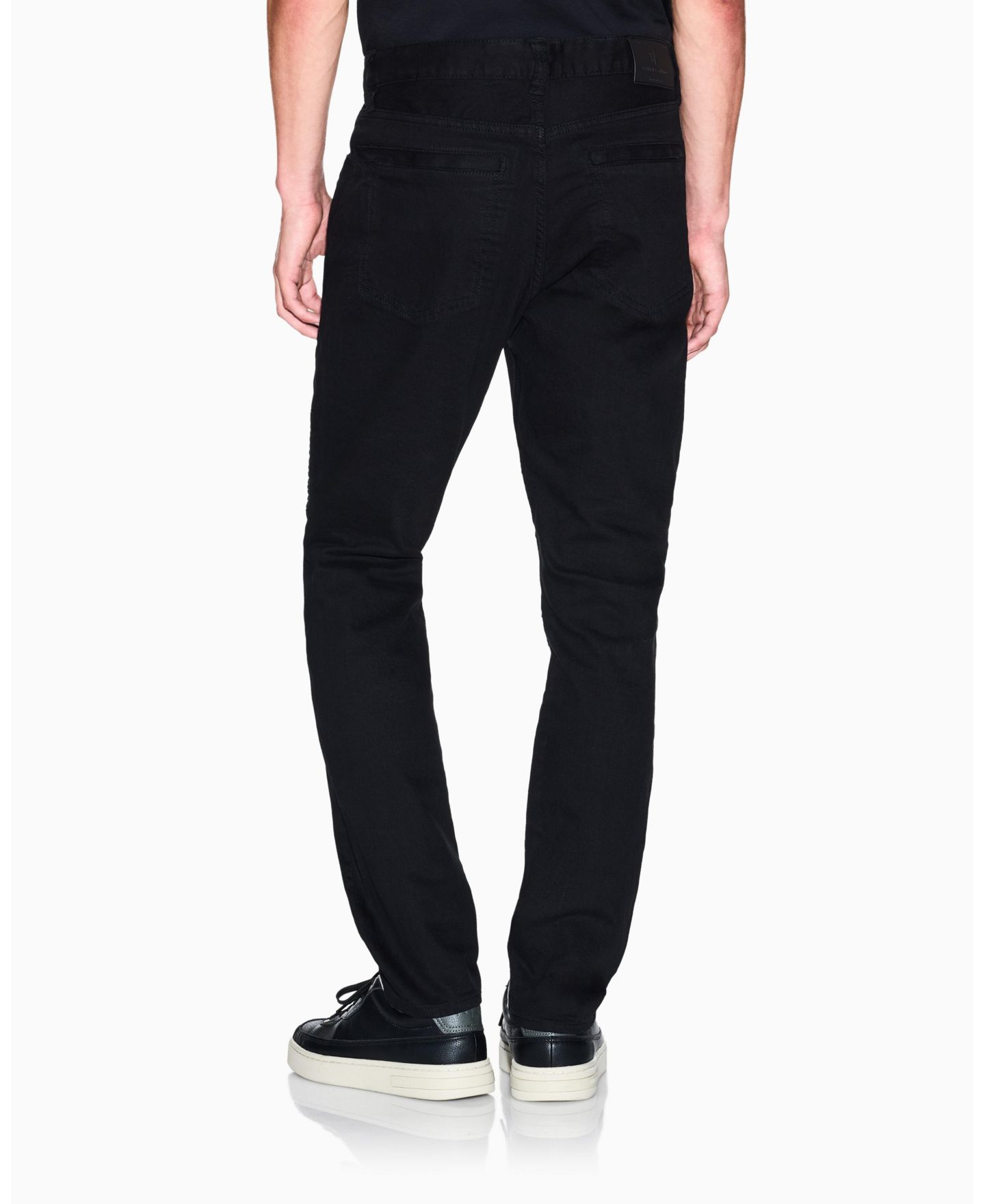 Мужские джинсы A|X Armani Exchange J27 Skinny Biker, цвет: Чёрный — фото 3