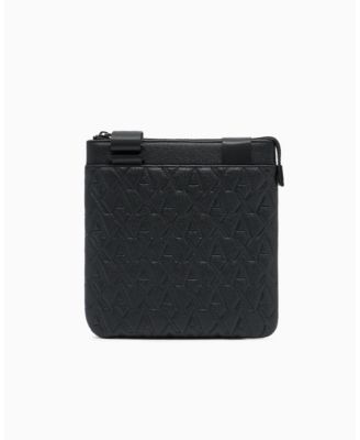 Men's Tonal All Over Logo Crossbody Bag