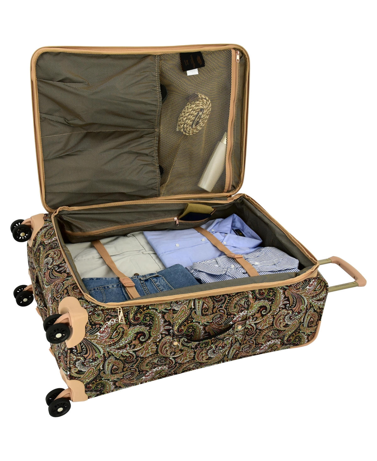 London Fog Mayfair Medium Expandable Carry-On Softside Spinner