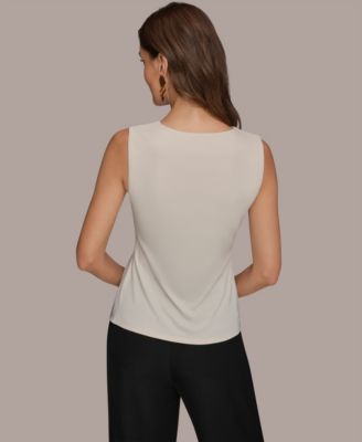 Women's V-Neck Sleeveless Top