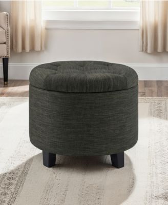 Designs4Comfort Round Ottoman