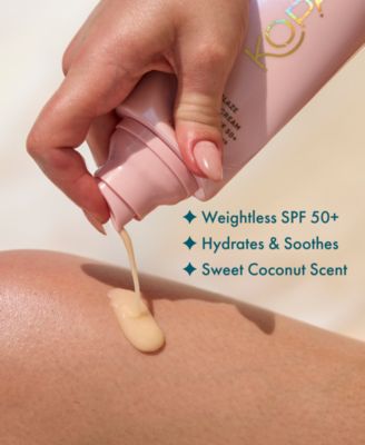 Sunglaze Body Gel Cream Sunscreen SPF 50+, 3.4 oz.