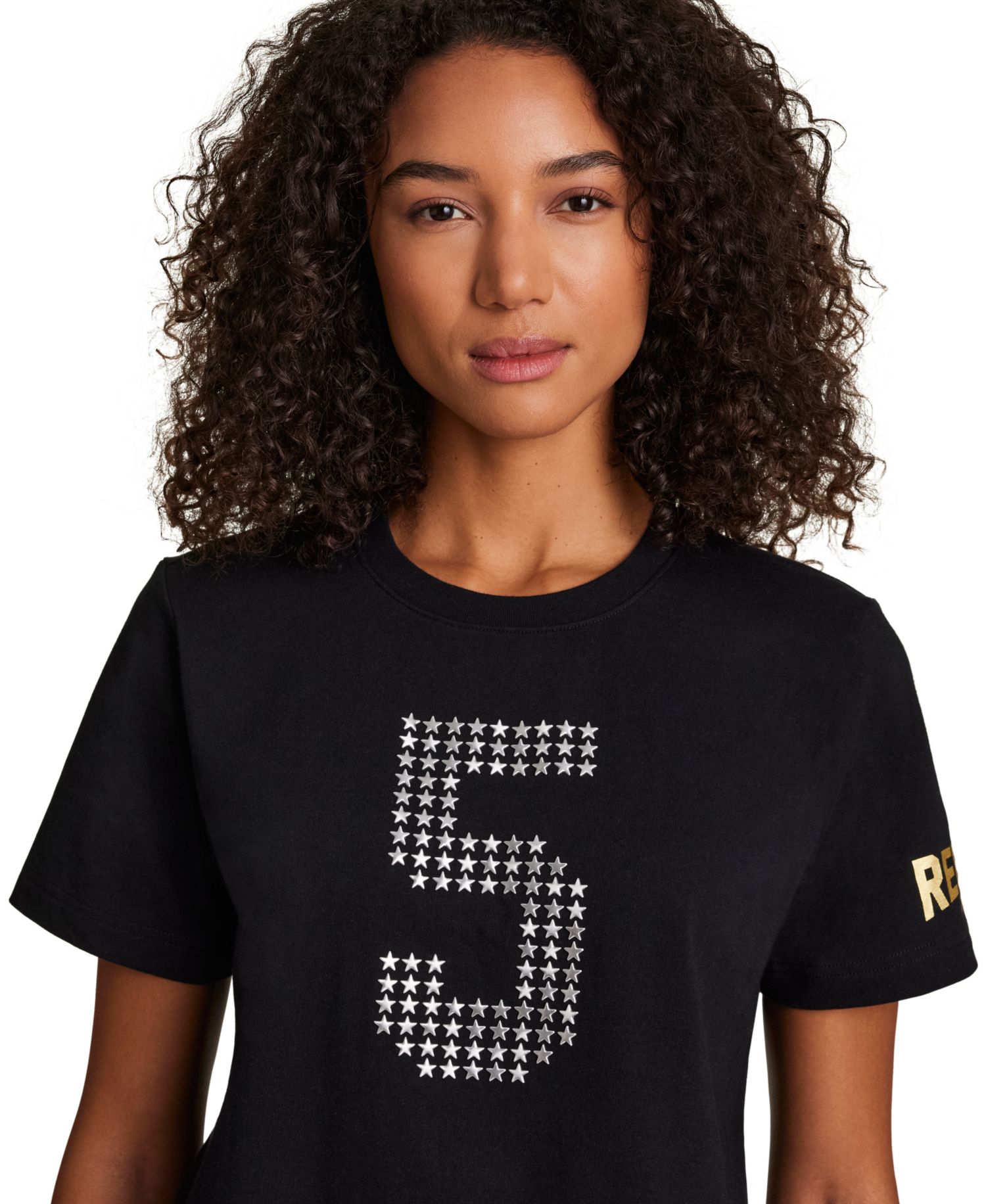 Women's Cropped Basketball Graphic T-Shirt