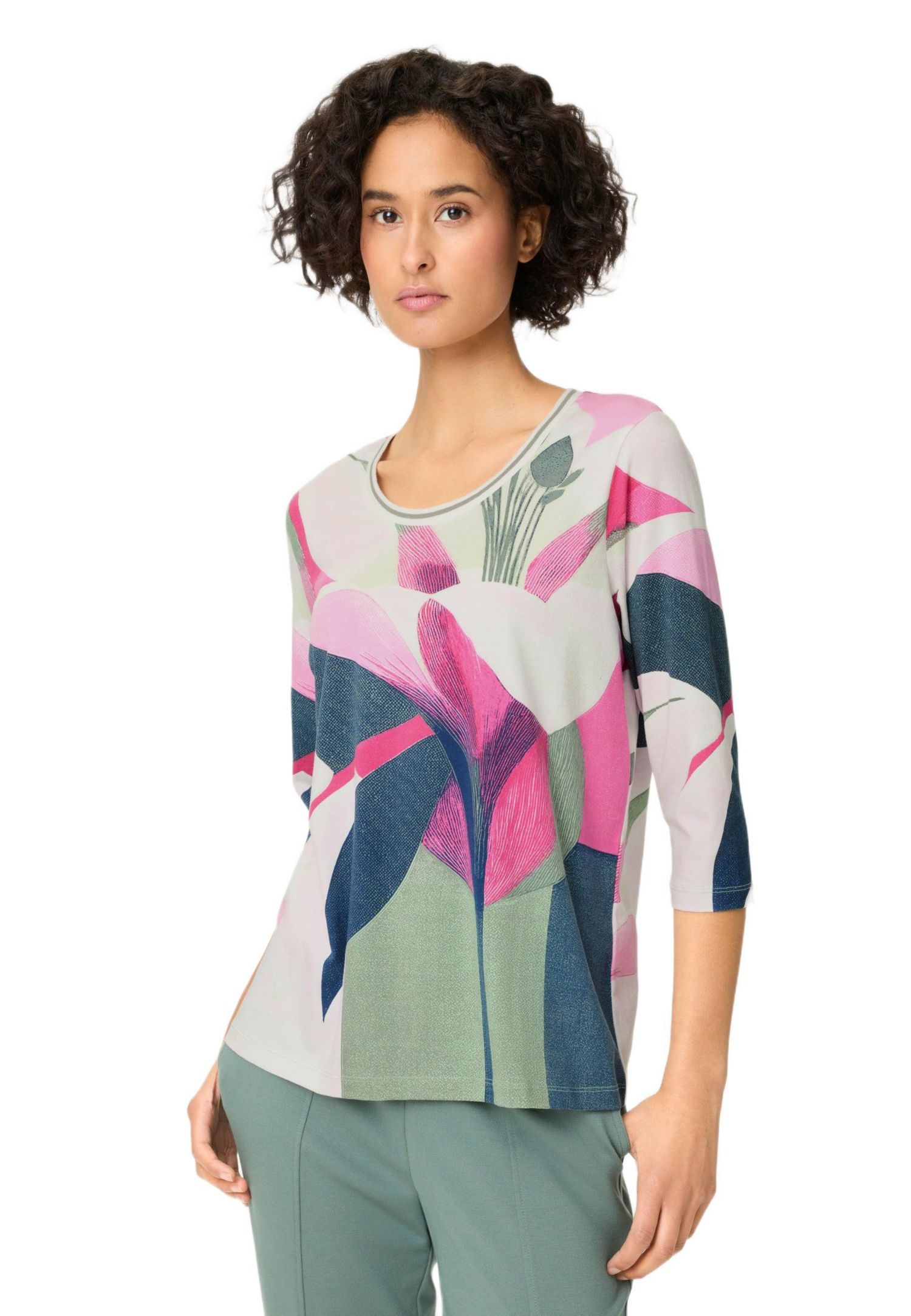 Women's Graphic Floral T-Shirt