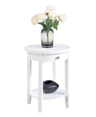 18.25" Rubber wood AH Baldwin End Table