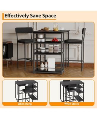 Kitchen Table Dining Table Set for 2 36 Inch High Top Kitchen Table Set