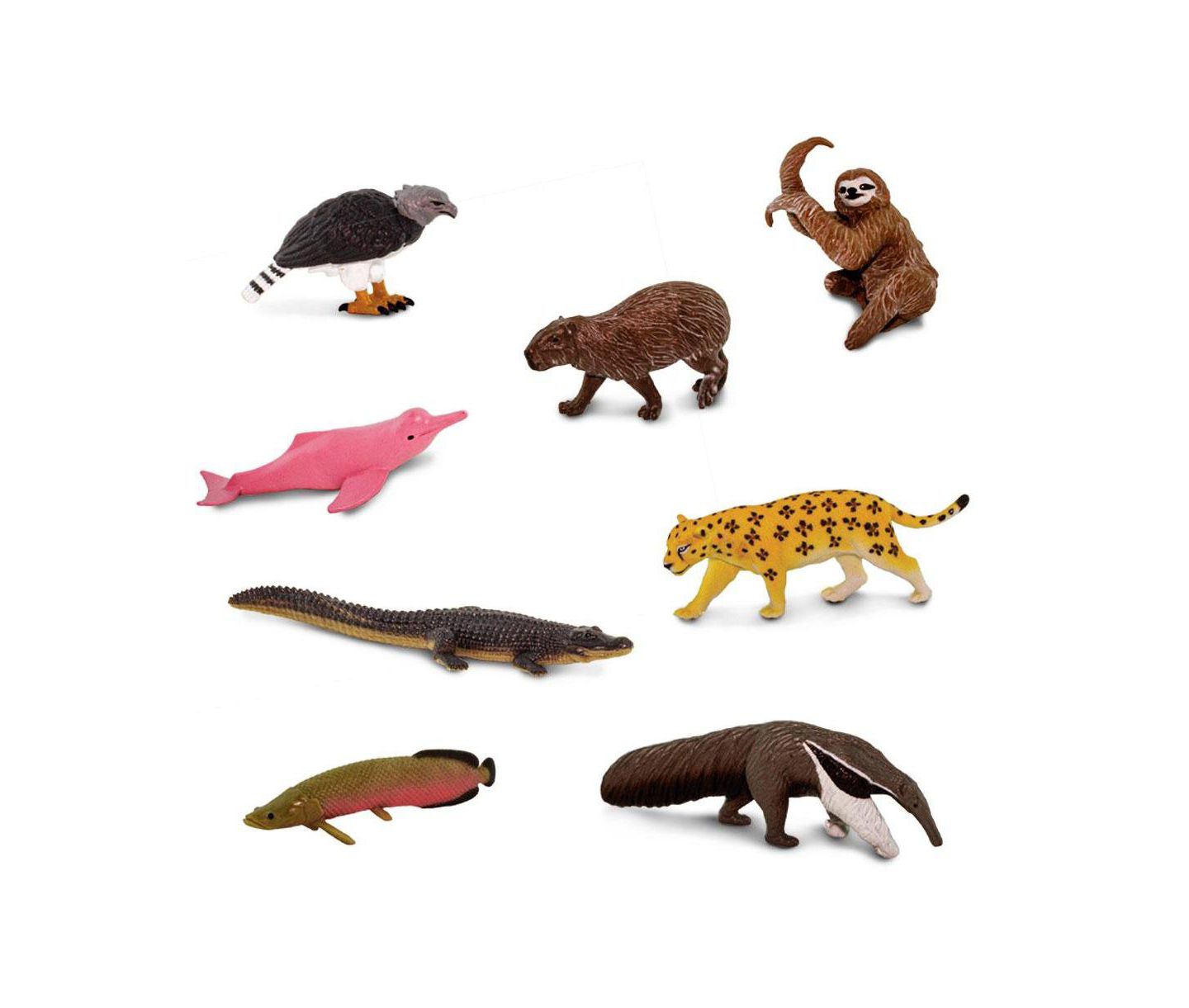 Детские фигурки Safari Ltd. South American Animals 8-Piece Figurine Set, от 3 лет — фото 3