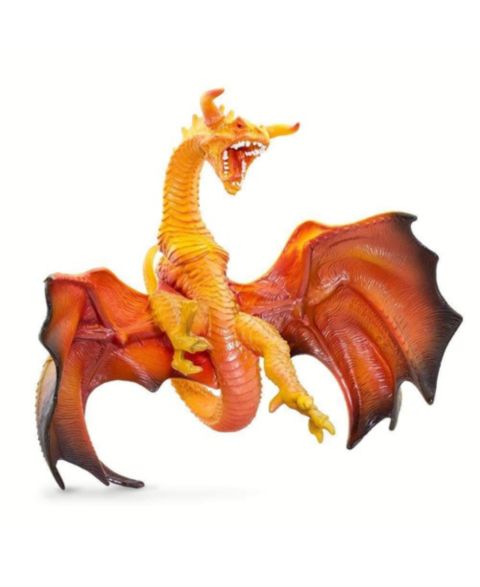 Детская фигурка Safari Hand-Painted Lava Dragon, от 4 лет