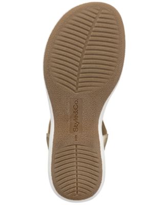 Women's Harperr Elastic Round Toe Flat Sandals