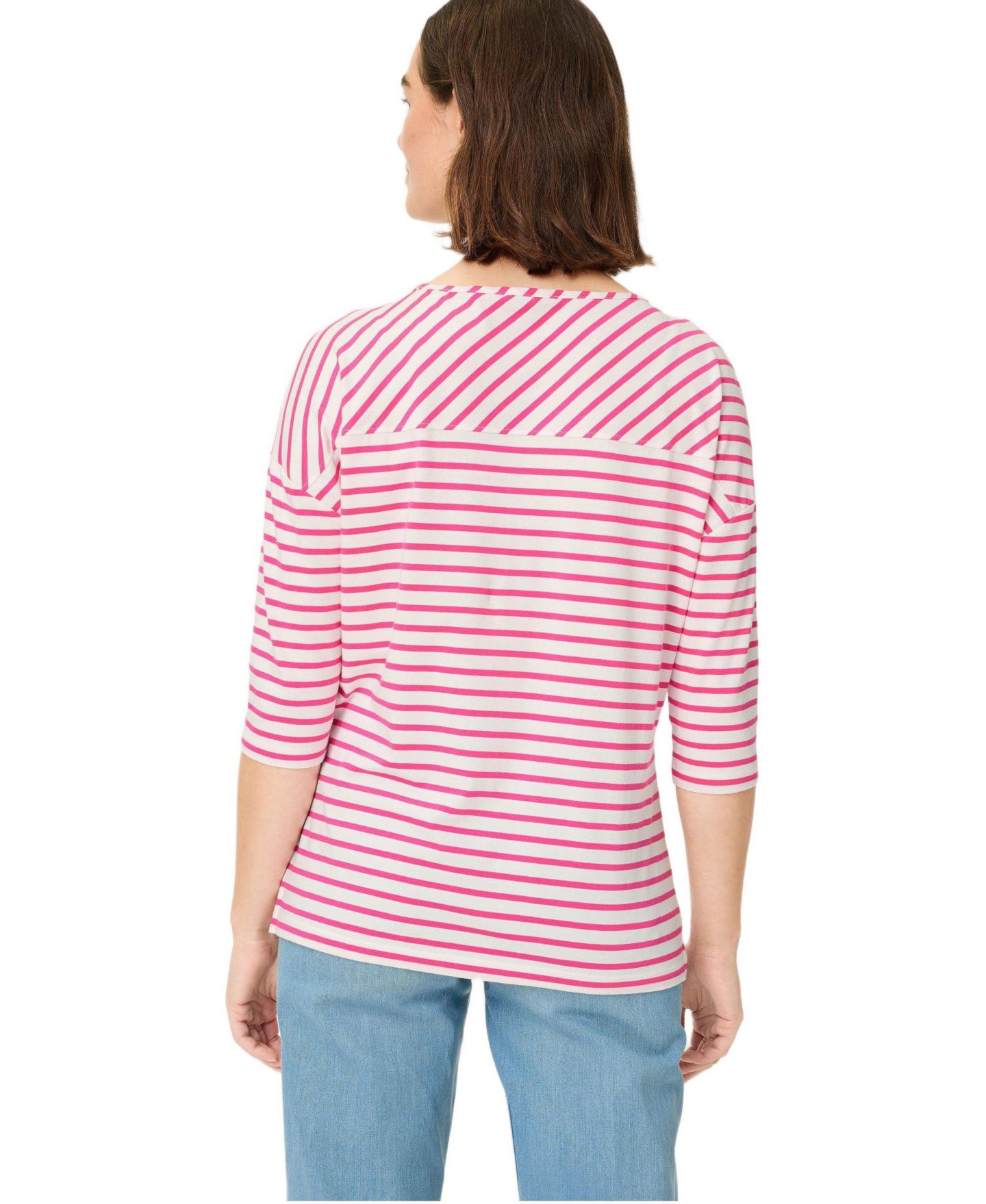 Женская футболка Olsen Stripe and Hearts Print — фото 2