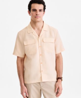 Men's Owen Short-Sleeve Button-Up Shirt, Macy's Exclusive