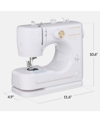 55-Piece Sewing Machine Kit for Beginners, w/ 16 Stitch Patterns, Double Stitching