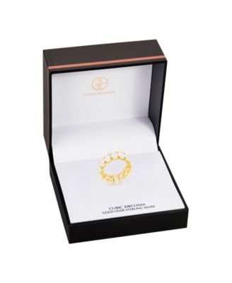 Gold Plated Eternity Band Ring