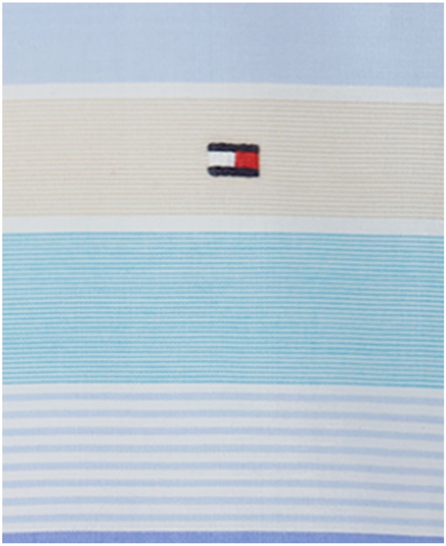 Tommy Hilfiger Boys' 2T-7 Bold Railroad Stripe Short-Sleeve Woven, цвет: Синий — фото 5