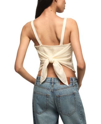 Women's Festival Embroidered Square Neck Top