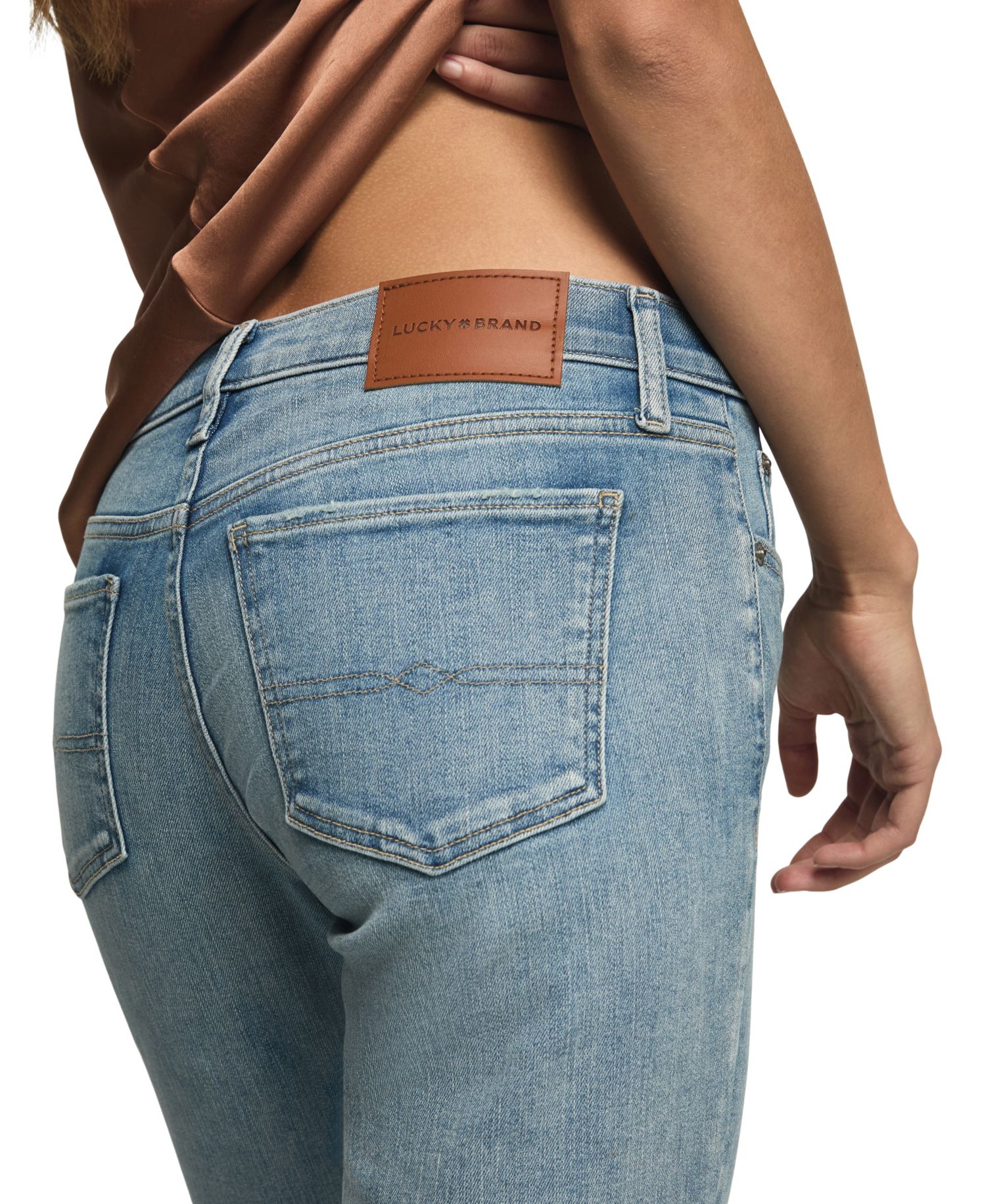 Women's Sweet Straight Mid-Rise Jeans