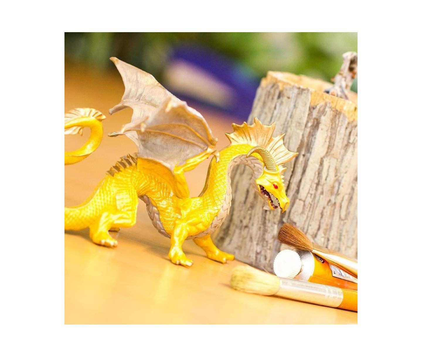 Детская фигурка Safari Golden Dragon 6.75", от 4 лет — фото 3
