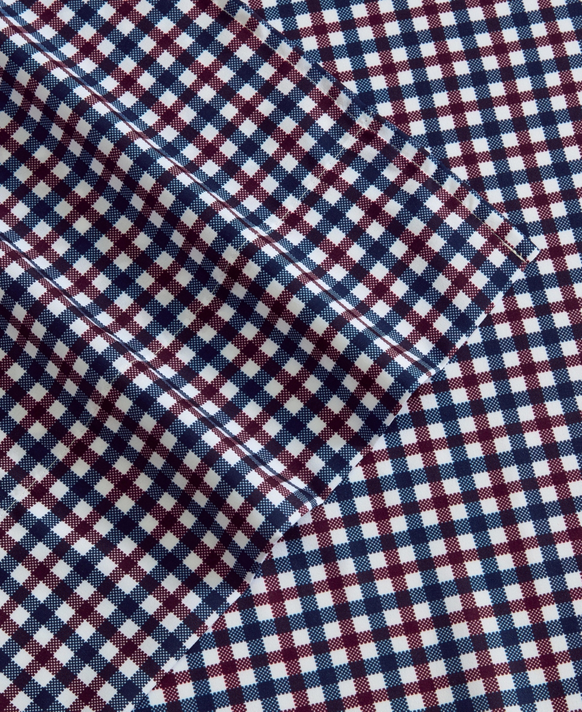 Nautica Heritage Plaid Printed Microfiber -Pc. Sheet Set