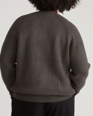 Women's Plus Size Better-Than-Wool Zip Cardigan Sweater