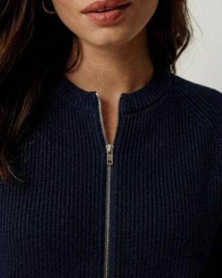 Women's Plus Size Better-Than-Wool Zip Cardigan Sweater