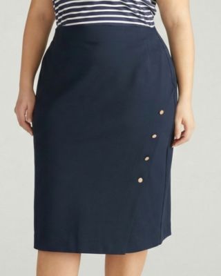 Women's Plus Size Anya Ponte Skirt