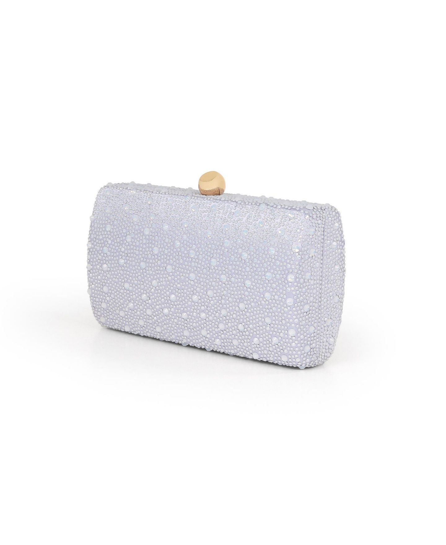 Женские клатчи Jewel Badgley Mischka Heather Opal Crystal Minaudiere, цвет: Синий — фото 2