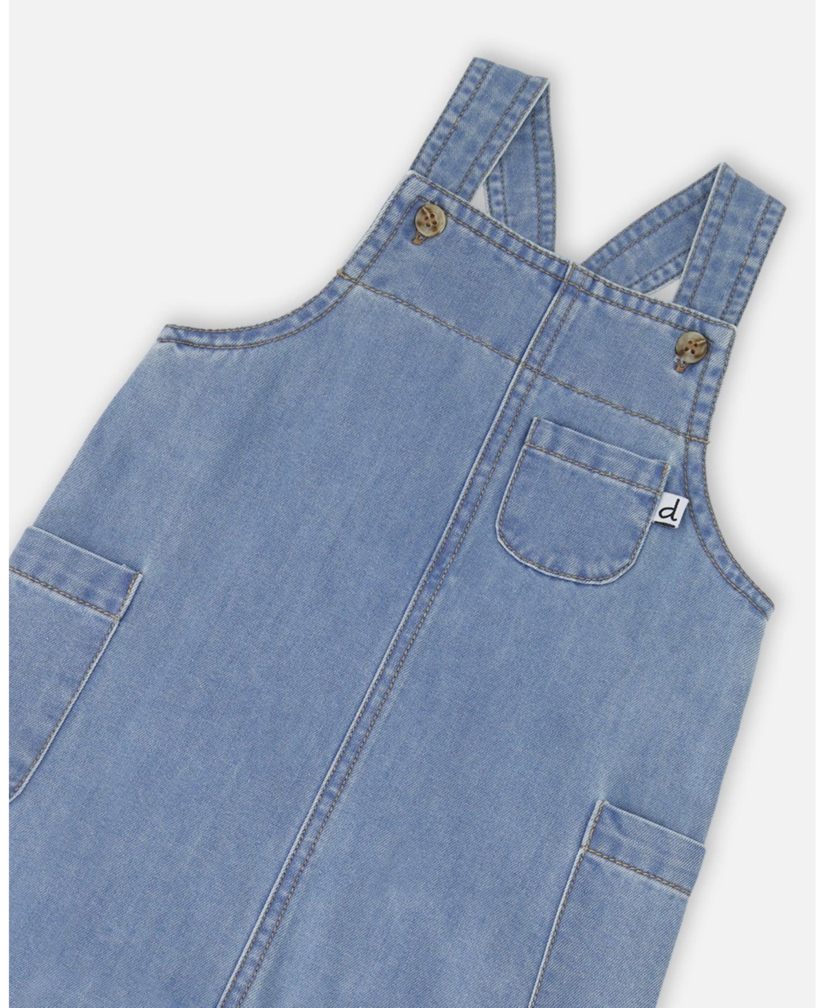 Deux par Baby Boys Chambray Overall