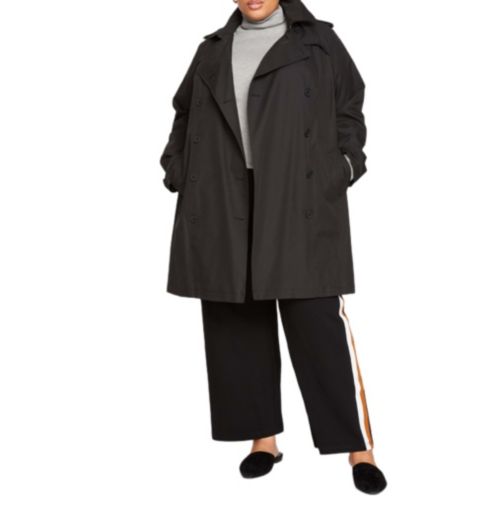 Женские куртки Universal Standard Plus Size Derjon Trench Coat