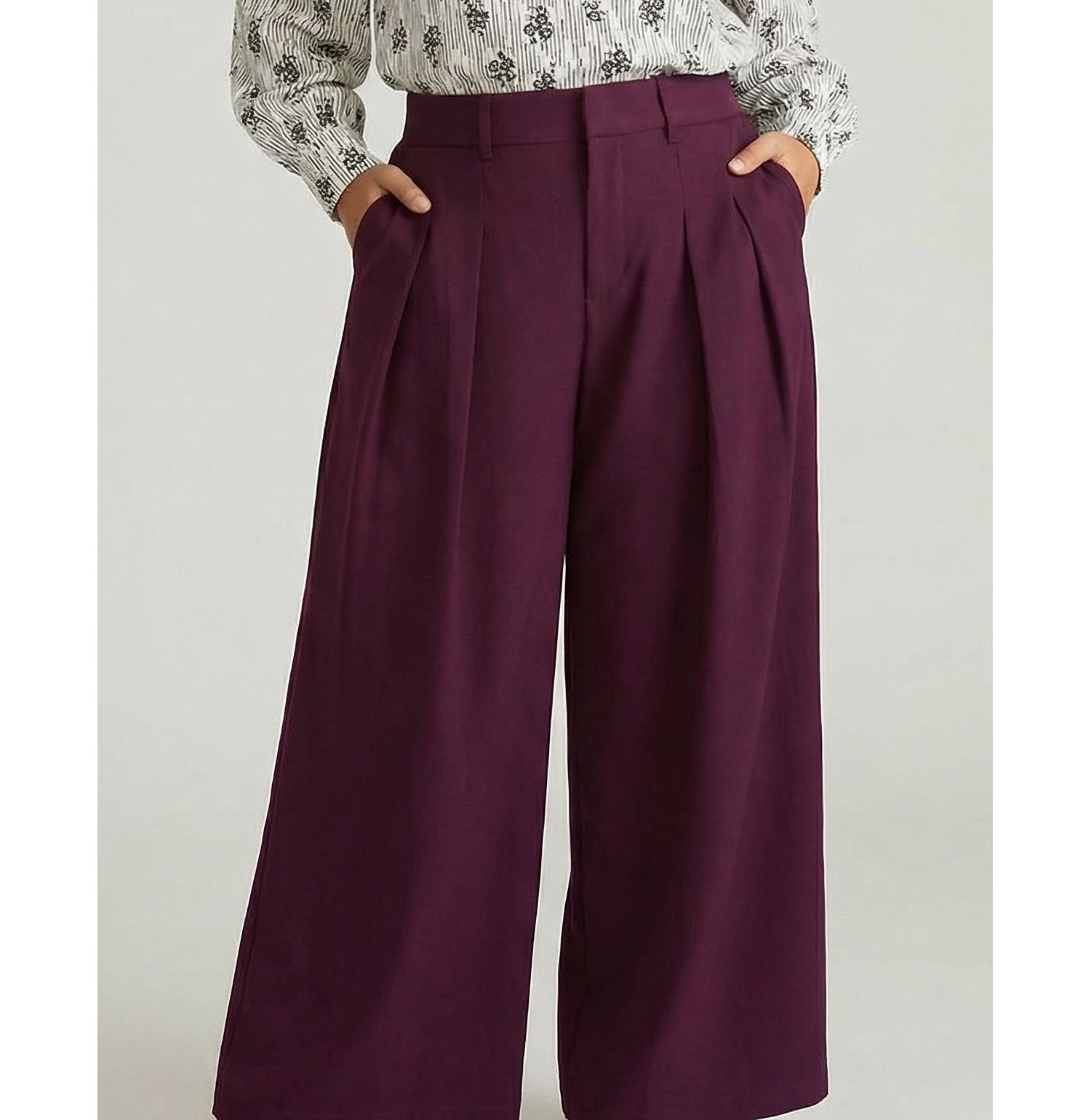 Plus Size All Day Palais Wide Leg Pants