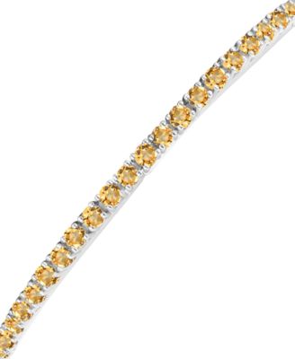 Multi-Gemstone Bracelet in Sterling Silver