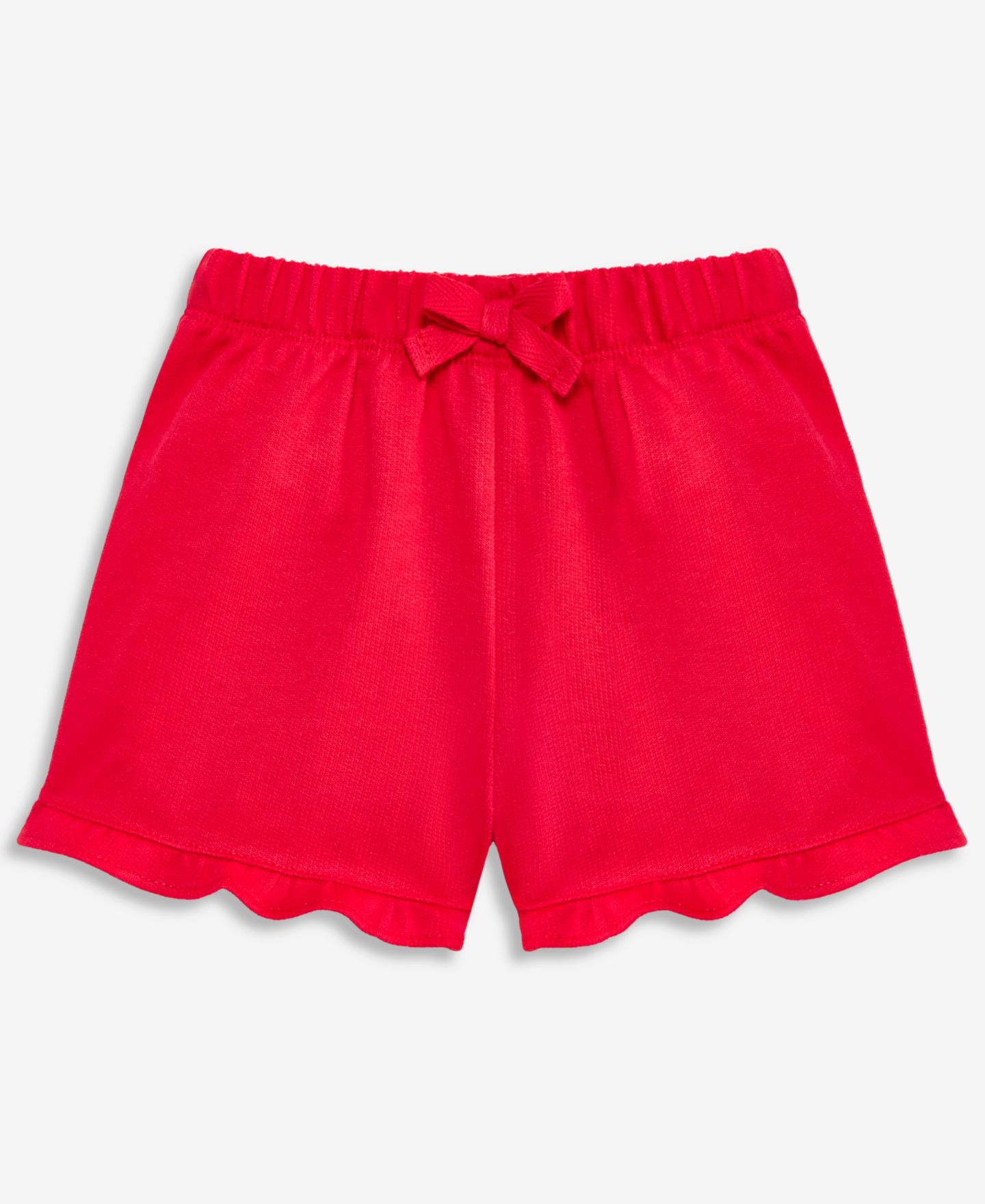 Шорты First Impressions Mix & Match French Terry Solid Shorts для девочек-малышей, цвет: Chili — фото 1