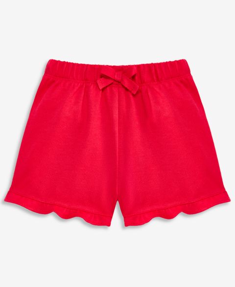 Шорты First Impressions Mix & Match French Terry Solid Shorts для девочек-малышей, цвет: Chili