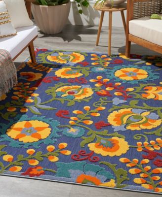 Aloha ALH17 5'3"x7'5" Area Rug